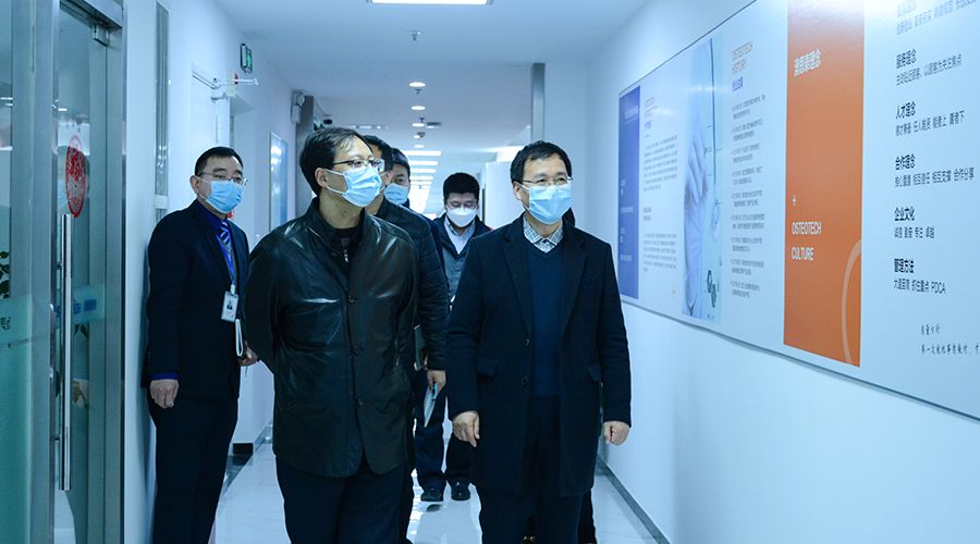 南京市棲霞區(qū)人民政府王生區(qū)長到科進調研 南京市棲霞區(qū)人民政府王生區(qū)長到科進調研